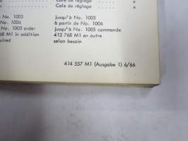Massey-Ferguson Mähdrescher 86 Ersatzteil-Liste (leikkuupuimuri) -Parts book / varaosaluettelo