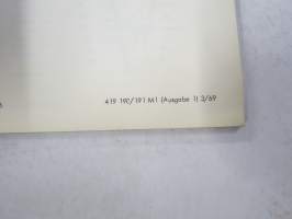 Massey-Ferguson Mähdrescher 186 Ersatzteil-Liste 1969 (leikkuupuimuri) -Parts book / varaosaluettelo