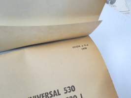 UTB - Universal 350 Special, 500 Special, 530 tractor Spare Parts Catalogue - Catalogul pieselor de schimb -varaosaluettelo