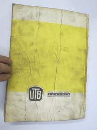 UTB - Universal 550 M, 640 tractor Spare Parts Catalogue - Catalogul pieselor de schimb -varaosaluettelo
