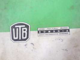 UTB - Universal 640 DTC tractor (nr 825207) Spare Parts Catalogue - Catalogul pieselor de schimb -varaosaluettelo