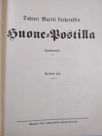 Tohtori Martti Lutheruksen huone-postilla 1-2