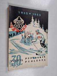 Puulaakin puolesta 30 vuotta 1925-1955 : muistiinpanoja Helsingin toiminimien ja virastojen yhteisen urheiluseuran Urheilu-Propaganda-Idrott&#039;in UPI:n toiminnasta ...