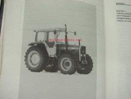 Massey Ferguson 275 / 275-4 traktori -käyttöohjekirja, sis erillisen osuuden nelivedolle + varaosakuvasto