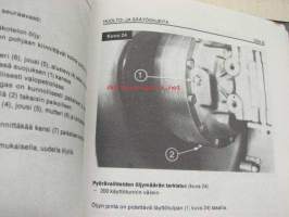Massey Ferguson 275 / 275-4 traktori -käyttöohjekirja, sis erillisen osuuden nelivedolle + varaosakuvasto