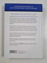 Sukupolvenvaihdos ja yritystoiminnan lopettaminen