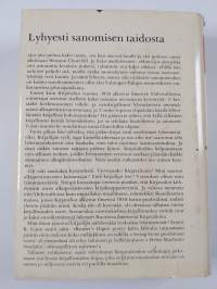 Kirjavaliot : Muuttohaukka ; Odessan miehet ; Poika joka keksi kuplapistoolin ; Huhtikuun myrsky