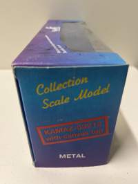 Neuvostoajan metalliauto 1/43 mitoissa. Edelleen alkuperäispakkauksessa.
