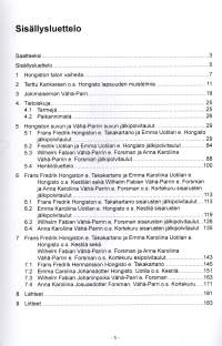 Hongiston ja Vähä-Parrin sukua