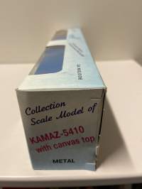 Neuvostoajan metalliauto 1/43 mitoissa. Edelleen alkuperäispakkauksessa.