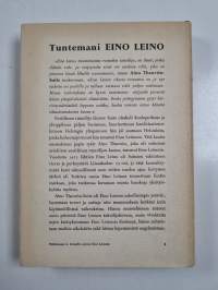 Tuntemani Eino Leino - kärsivä ihminen