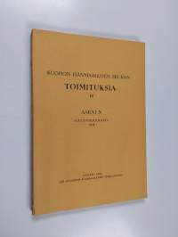 Kuopion isänmaallisen seuran toimituksia 10 : Aarni 10