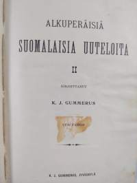 Alkuperäisiä suomalaisia uuteloita 2