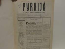 Pyrkijä 1909 vuosikerta