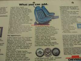 Chevrolet Chevelle 1976 -myyntiesite