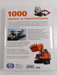 1000 rakennus- ja maansiirtokonetta