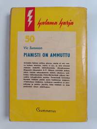 Pianisti on ammuttu : salapoliisiromaani