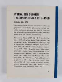 Itsenäisen Suomen taloushistoria 1919-1950