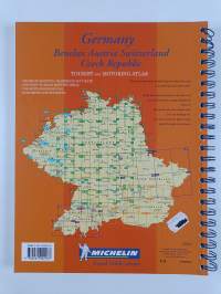Michelin : Germany, Benelux, Austria, Switzerland, Czech Republic : tourist and motoring atlas