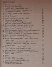100 vuotta 1884 - 1984. Naantalin puhelinosuuskunta.  ( Puhelintekniikka, tele, historiikit )