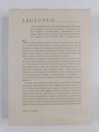 Laulupuu : Suomen kansan tunnelmarunoutta