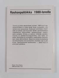 Rauhanpolitiikka 1980-luvulla