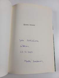 Hyvästi, hevoseni (signeerattu, tekijän omiste)