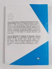 Cultural Minorities in Finland : An Overview Towards Cultural Policy