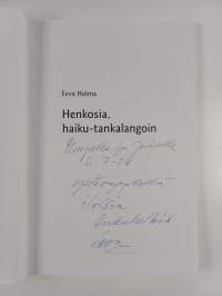 Henkosia, haiku-tankalangoin (signeerattu, tekijän omiste)