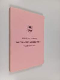 Kalannin kunnan kunnalliskertomus vuodelta 1969