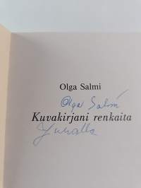 Kuvakirjani renkaita (signeerattu, tekijän omiste)