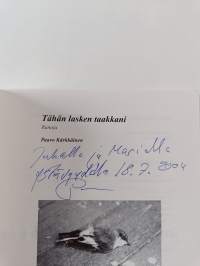 Tähän lasken taakkani : runoja (signeerattu, tekijän omiste)