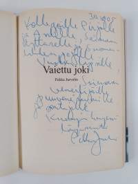 Vaiettu joki (signeerattu, tekijän omiste)