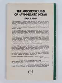 The autobiography of a Winnebago Indian