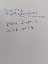 Fe y Esperanza (signeerattu, tekijän omiste)