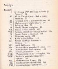 Kolmannen valtakunnan edustajana talvisodan Suomessa, 1984.