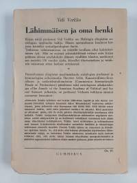 Lähimmäisen ja oma henki : sosiaalipatologisia tutkimuksia Suomen kansasta
