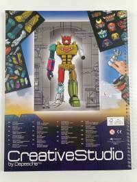 Robo Designer : Action Stickers -tarrakirja