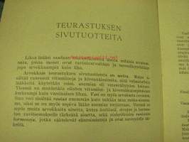 Perheenemännän lihaopas - Osuusteurastamojen Tutklimuslaitoksen julkaisu nr 7 (teurastuksen sivutuotteiden esittelyä ruokaraaka-aineiksi; maksa, sydän,