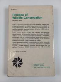 Practice of wildlife conservation