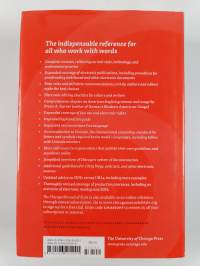 The Chicago manual of style - Essential guide for writers, editors, and publishers