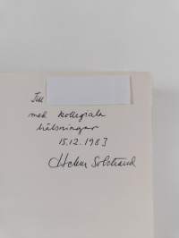 Samlade skrifter av Johan Ludvig Runeberg, 14:1 delen, Kommentar till Fänrik Ståls sägner (signeerattu, tekijän omiste)