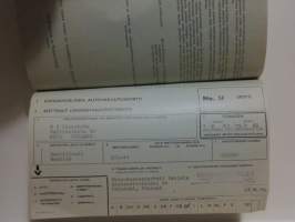 International Motor Insurance Card / Kansainvälinen autovakuutuskortti