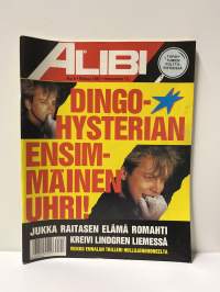 Alibi 1985/8,  aiheena mm. Dingo