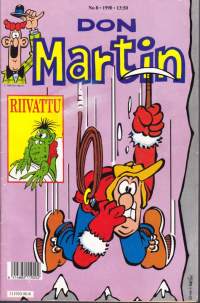 Don Martin 1990 N:o 8. (Vain kreisin huumorin ystäville) sarjakuvalehti