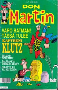 Don Martin 1990 N:o 7. (Vain pähkähullun huumorin ystäville) sarjakuvalehti