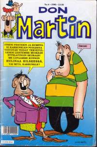 Don Martin 1990 N:o 6. (Vain tosi oudon huumorin ystäville) sarjakuvalehti