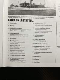 Laiva 2008 nr 2 - Suomen laivahistoriaa -lehti / magazine, finnish maritime history. Porin Reposaaren Konepaja laivanrakentajana, Uuden polven pikalaivat