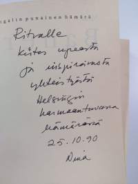 Bengalin punainen hämärä : todellinen tarina (signeerattu, tekijän omiste)
