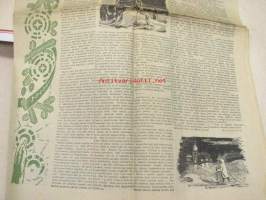 Satakunnan kansan joululiite 1938 -sis. mm. artikkelit; Odert Gripenberg ja hänen koulunsa Porissa, A.E. Järvinen Joulu ja metsät, F.E. Sillanpää Jouluirjoitus